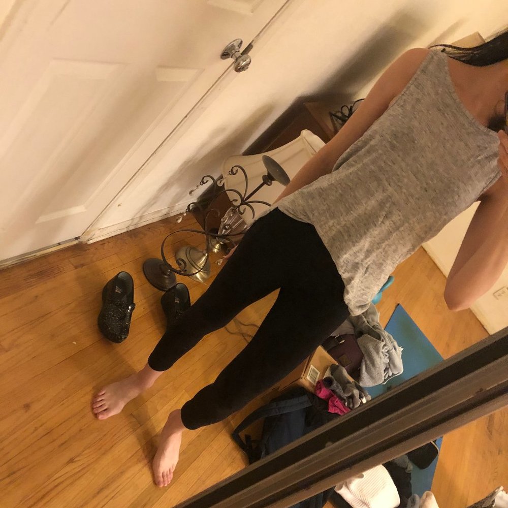 Madewell grey tank top